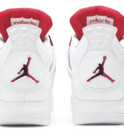 Mens Wmns Air Jordan 4 Retro Red Metallic CT8527 112 / 408452 112