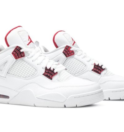 Mens Wmns Air Jordan 4 Retro Red Metallic CT8527 112 / 408452 112