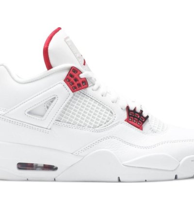 Mens Wmns Air Jordan 4 Retro Red Metallic CT8527 112 / 408452 112