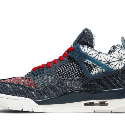 Mens Wmns Air Jordan 4 Retro SE Sashiko CW0898 400