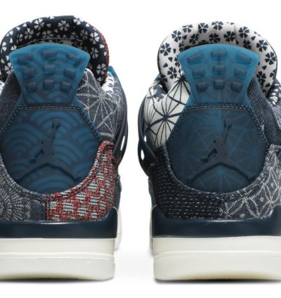 Mens Wmns Air Jordan 4 Retro SE Sashiko CW0898 400
