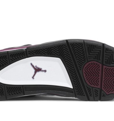 Mens Wmns Paris Saint-Germain x Air Jordan 4 Retro Bordeaux CZ5624 100