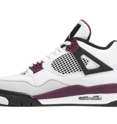 Mens Wmns Paris Saint-Germain x Air Jordan 4 Retro Bordeaux CZ5624 100