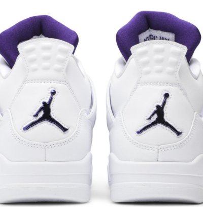 Mens Wmns Air Jordan 4 Retro Purple Metallic CT8527 115 / 408452 115