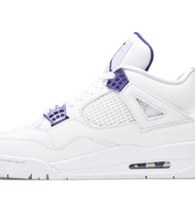 Mens Wmns Air Jordan 4 Retro Purple Metallic CT8527 115 / 408452 115