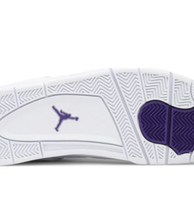 Mens Wmns Air Jordan 4 Retro Purple Metallic CT8527 115 / 408452 115