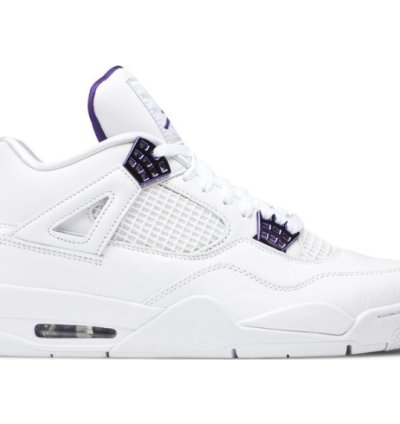 Mens Wmns Air Jordan 4 Retro Purple Metallic CT8527 115 / 408452 115