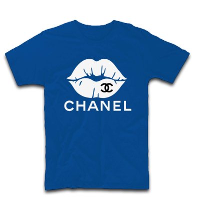 Chanel Lips Logo T-Shirt USA