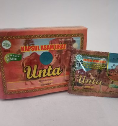 Unta Capsule Herb for Gout Back Pain Rheumatism Aches