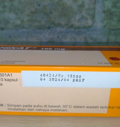 Doxycycline Hyclate 100mg Dohixat Original Product