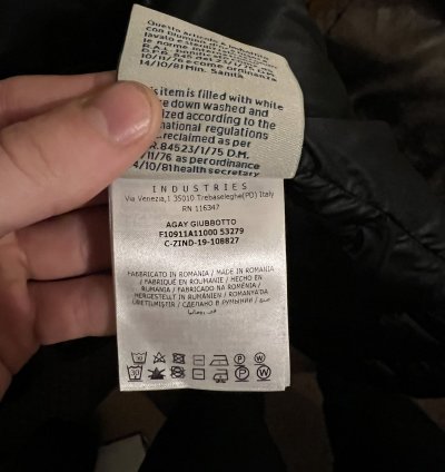 Black moncler puffer jacket