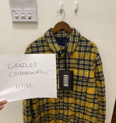 Briere Moncler Grenoble Shirt Jacket Size 4