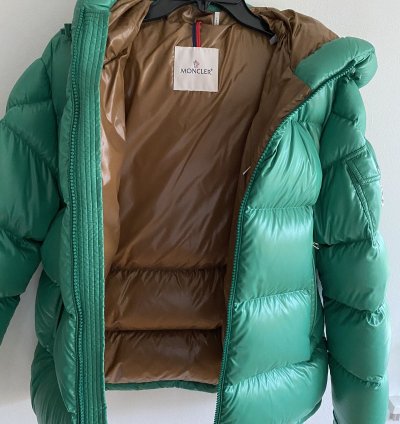 Green Moncler Ecrins Jacket BNWT Sz 2