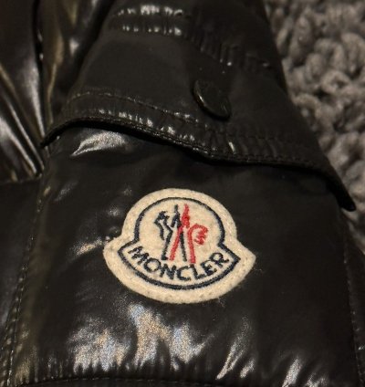 Greg Lauren Moncler Black Maya Down Jacket