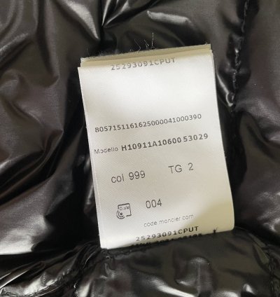 Men MONCLER ACORUS DOWN JACKET Sz 2 NEW