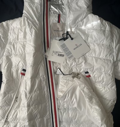Mens New White Moncler Jacket (Size 3 ) 1 450