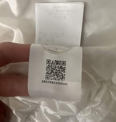 Mens New White Moncler Jacket (Size 3 ) 1 450