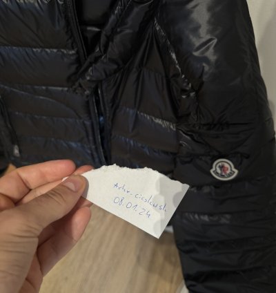 Moncler Acorus black jacket