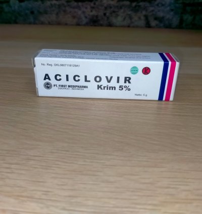 Aciclovir 5% Herpes Cream Original Product