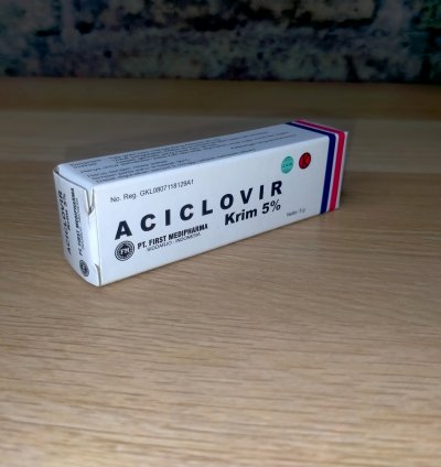 Aciclovir 5% Herpes Cream Original Product