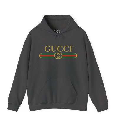 Gucci GG exclusive charcoal Hoodie - Size USA