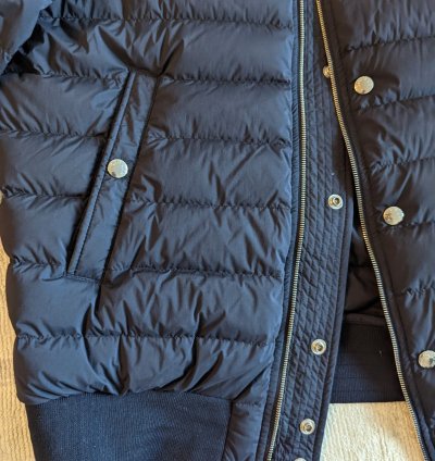 Moncler Barral Blue Jacket Size 5
