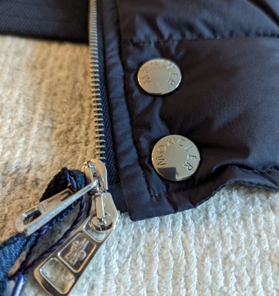 Moncler Barral Blue Jacket Size 5