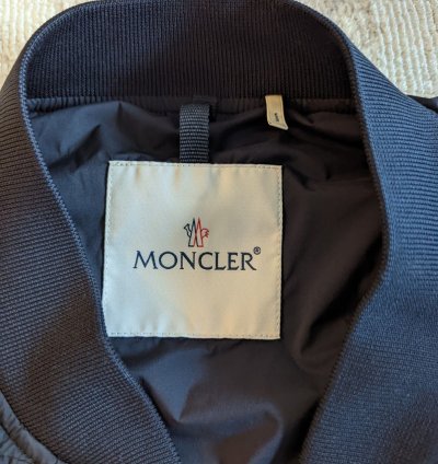 Moncler Barral Blue Jacket Size 5