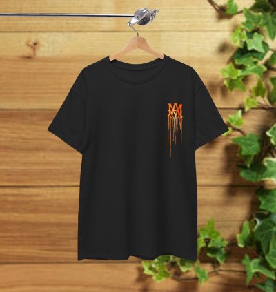 Amiri MA Core Paint Drip T-Shirt Black Shirt USA Size