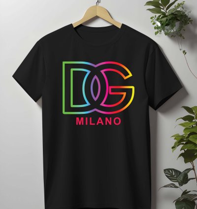 Dolce&Gabbana Milano Logo Mens Shirt Size USA.