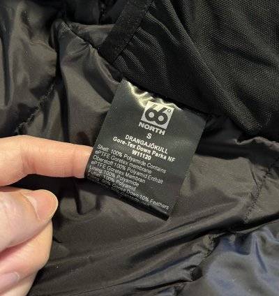 66 North Men Black Drangajokull GORE-TEX Parka