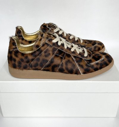 17 Leopard Print Fur GAT Sneakers