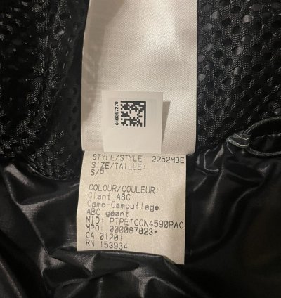 Bape Canada Goose ABC Camo Crofton Puffer Jacket