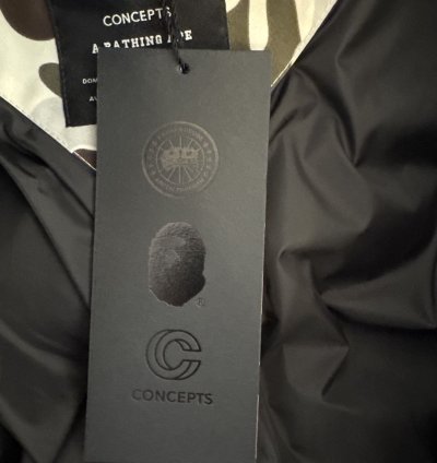BAPE Canada Goose Concepts Expedition Jacket