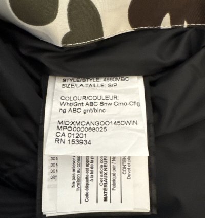 BAPE Canada Goose Concepts Expedition Jacket