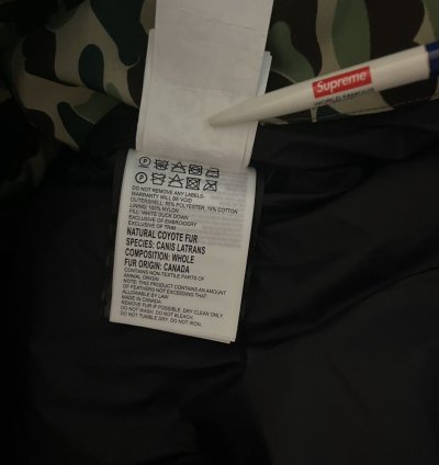 Bape Canada Goose Expedition Jacket