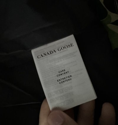 Bape Canada Goose Freestyle Camo Vest