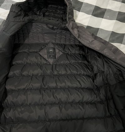 Black badge Canada goose jacket