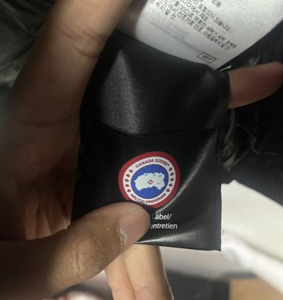 Black Canada Goose Toronto Down Jacket Sz Medium