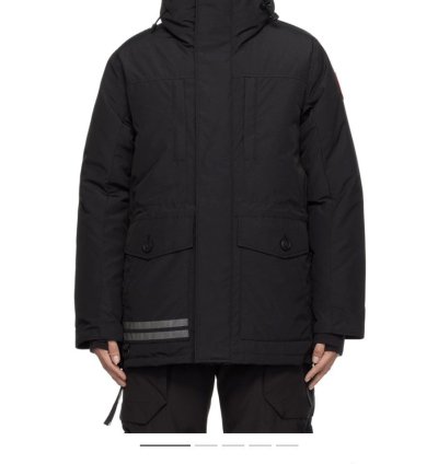 Black Canada Goose Toronto Down Jacket Sz Medium