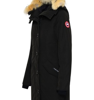 Black Nylon Cg Rossclair Parka