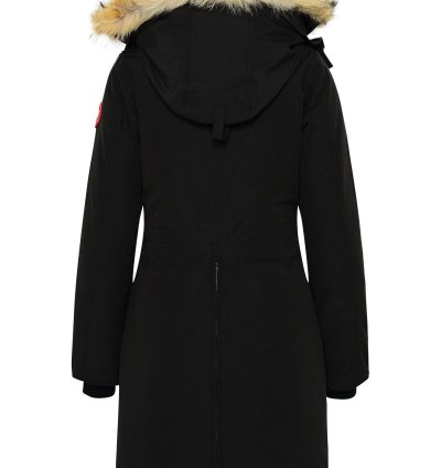 Black Nylon Cg Rossclair Parka