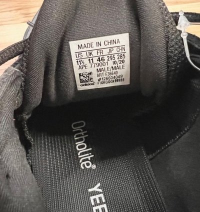 2020 Adidas Yeezy Boost 500 Utility Black