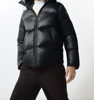 BRAND NEW Canada Goose Crofton Puffer Black Label Disc