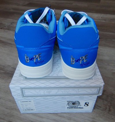 2021 STASH BAPE WATERPROOF BAPESTA Sz 8