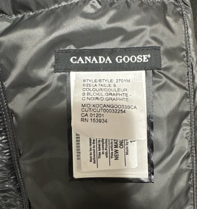 Brand New Canada Goose Jacket