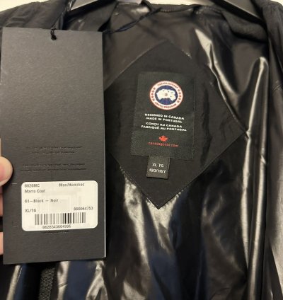 BRAND NEW WITH TAG RAINCOAT CANADA GOOSE COLLAB ANGEL CHEN