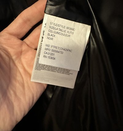 BRAND NEW WITH TAG RAINCOAT CANADA GOOSE COLLAB ANGEL CHEN