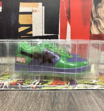 2022 Bape Bapesta Low Marvel Hulk - Green Purple Black