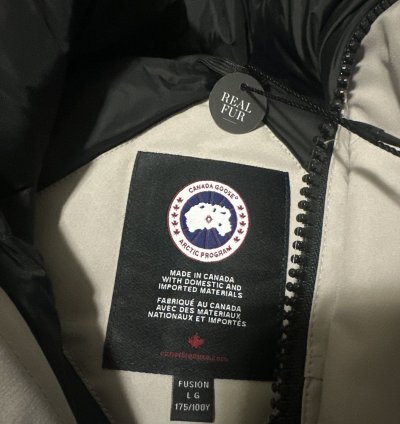 Canada Goode Langford Parka (Limestone)